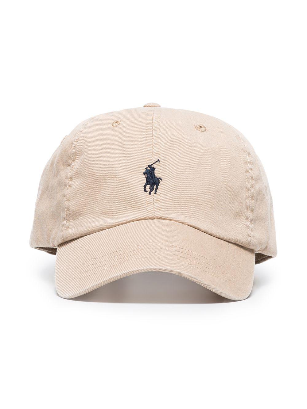 Logo-embroidered cotton-canvas cap<BR/><BR/><BR/> 710548524005 NUBUCK/RELAY BLUE POLO RALPH LAUREN 