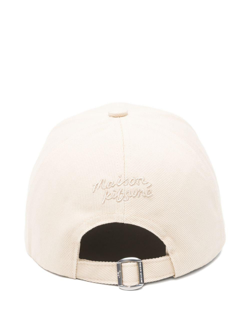 embroidered-logo patch cap PM06100WW0096 0428 MAISON KITSUNÉ 
