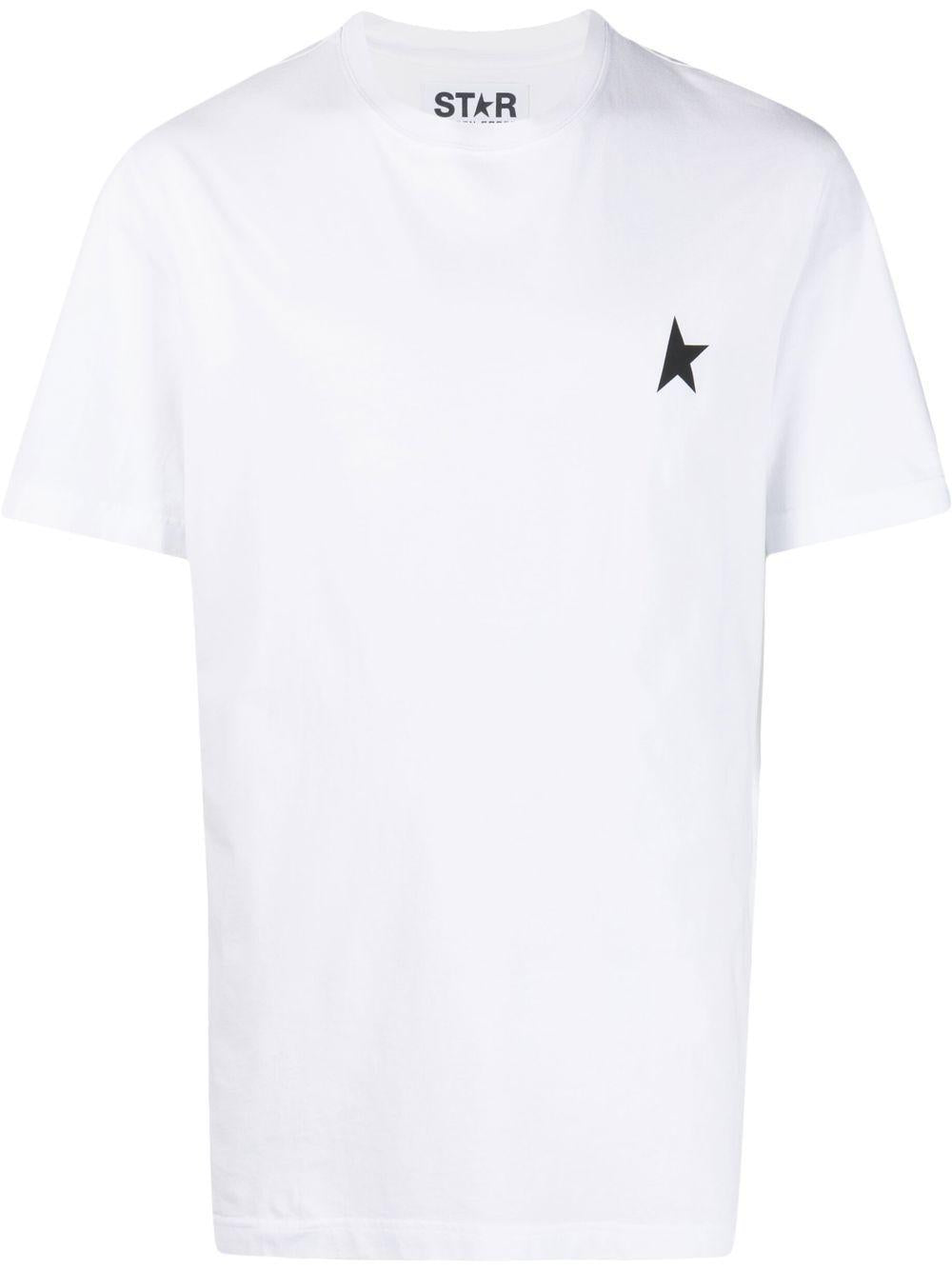 One Star-logo short-sleeve T-shirt GMP01220 P00059310364 GOLDEN GOOSE 