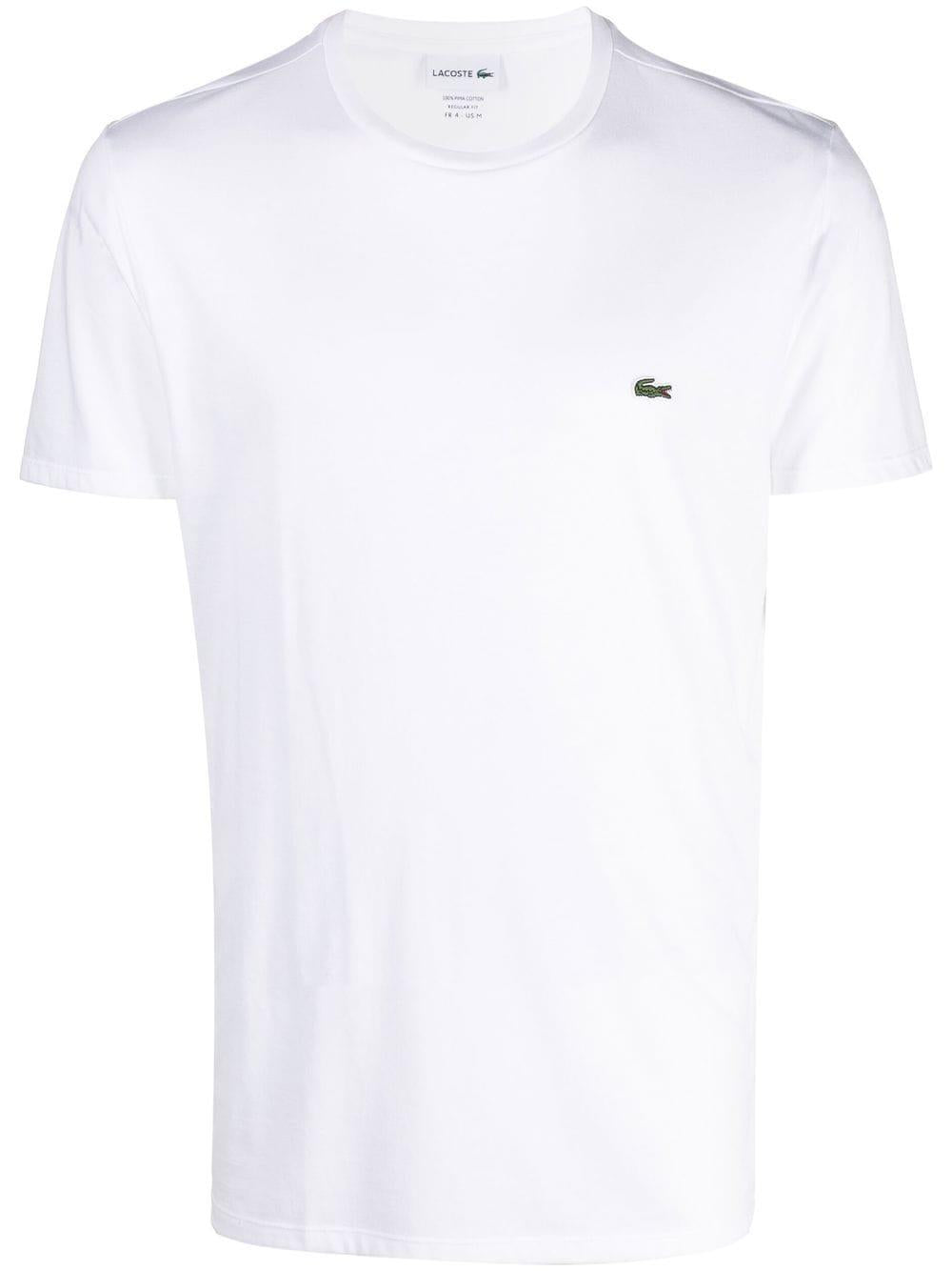 logo-patch cotton T-shirt TH6709 001 LACOSTE 