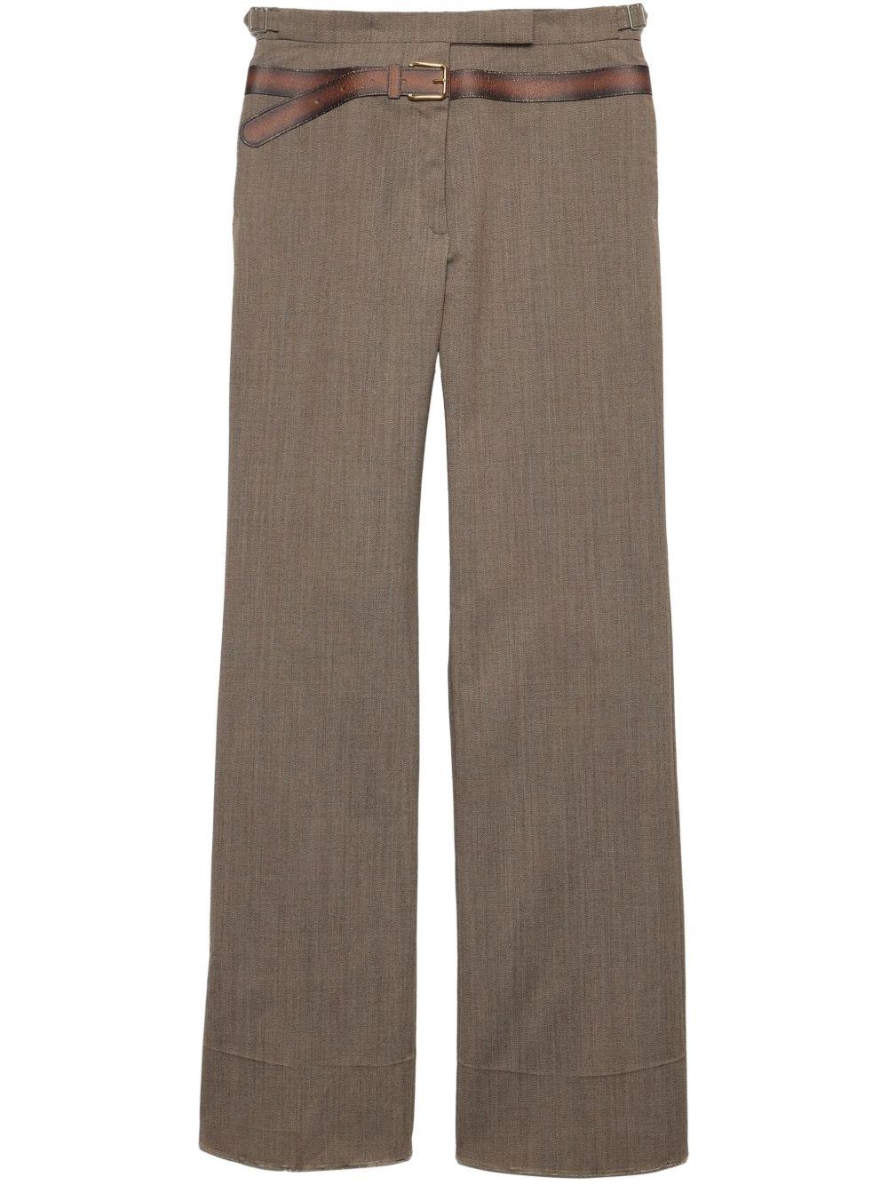 Wool trousers<BR/><BR/> P242J 16NOF0572 PRADA 