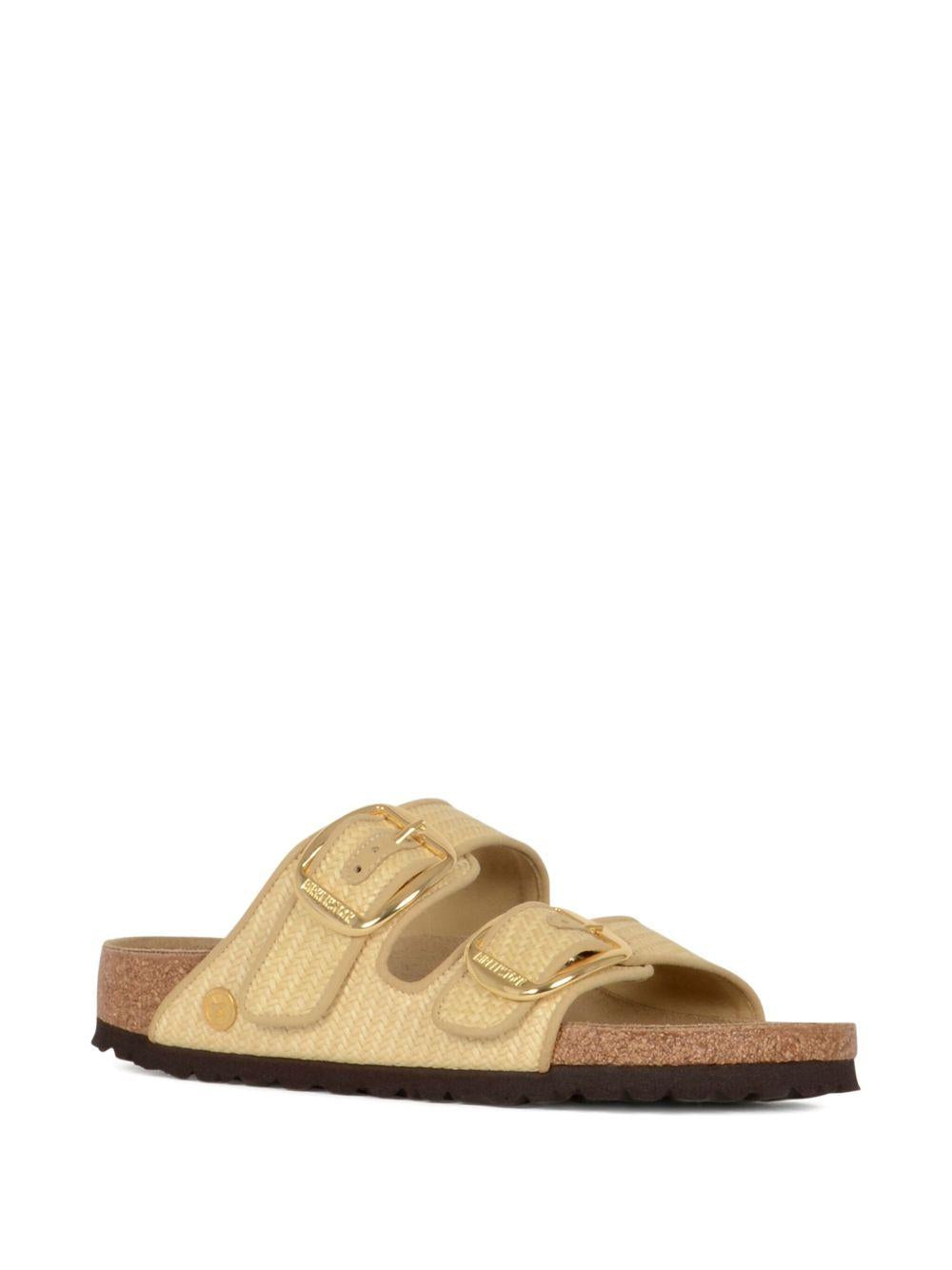 Arizona Big Buckle Raffia 1029042 NATURAL BIRKENSTOCK 