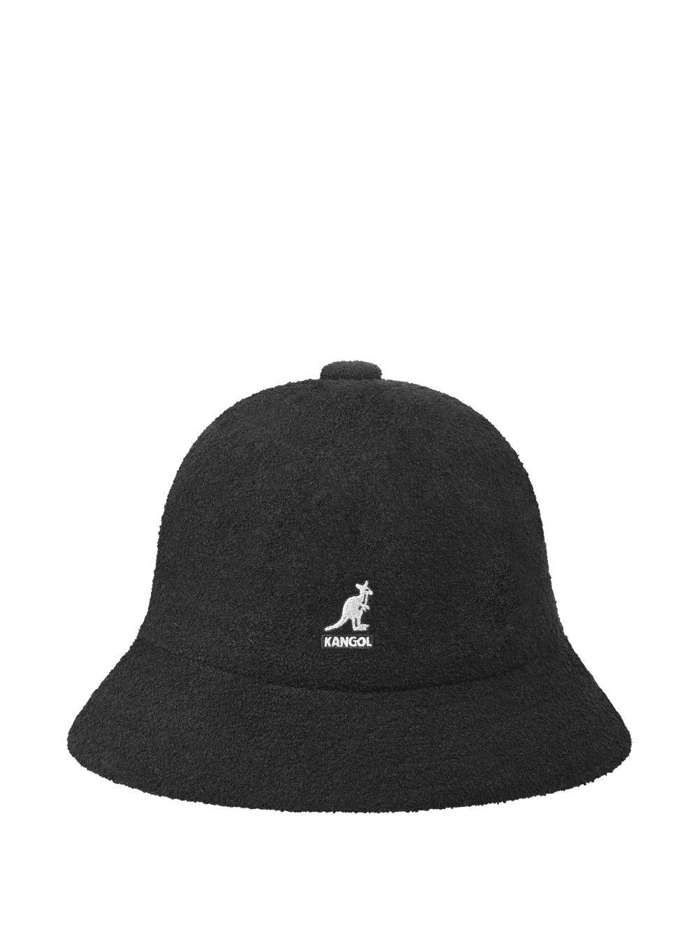 Front logo bucket 0397BC BLACK KANGOL 