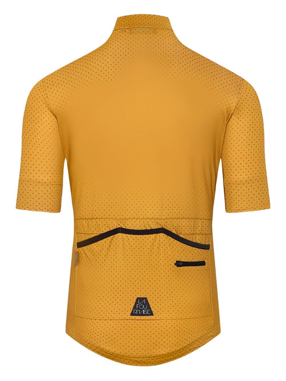 FLEURETTE Lightweight Cycling Jersey FLEURETTE JERSEY GOLDEN OLIVE CAFÉ DU CYCLISTE 