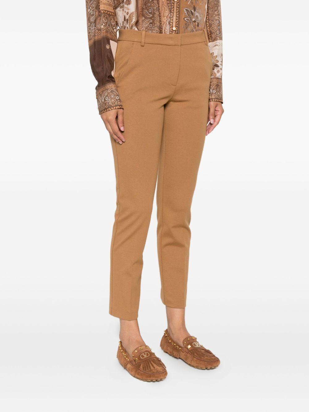 Technical fabric cigarette trousers 100155 A24DL08 PINKO 