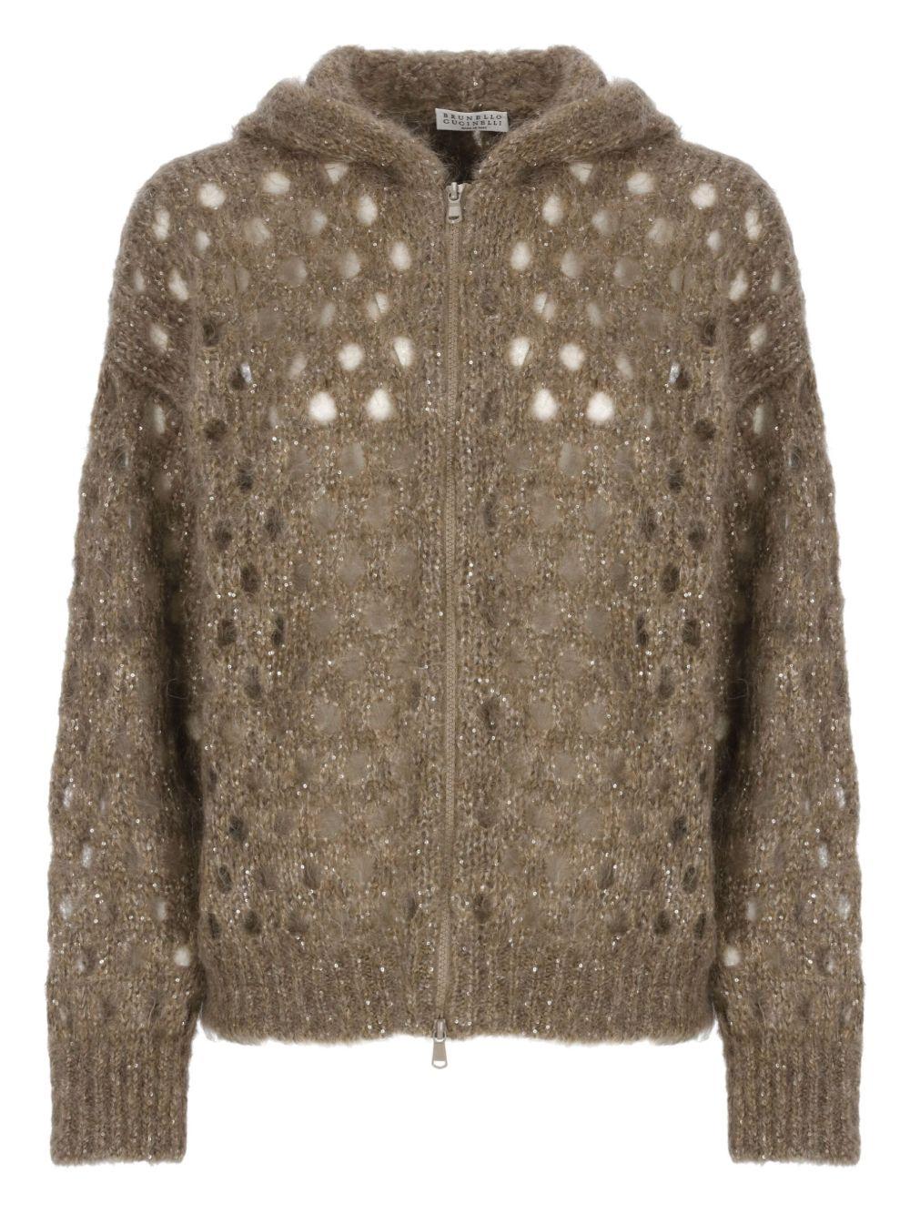 Mohair cardigan MNA326506 COQ76 BRUNELLO CUCINELLI 
