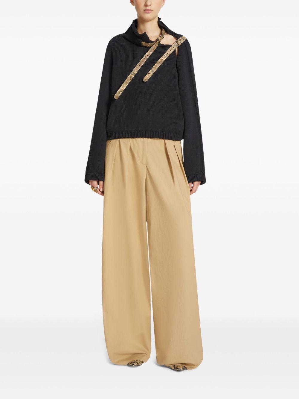 Wide leg trousers 010903 1147103 DRIES VAN NOTEN 