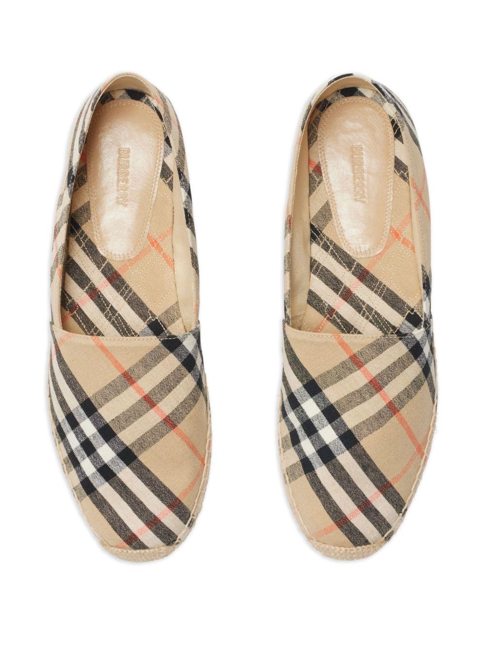 Espadrillas Mews Check 8109180 B9368 BURBERRY 