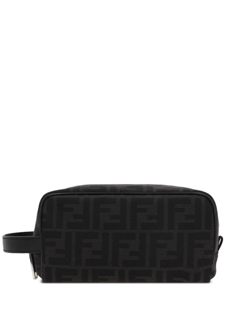 Small FF-jacquard wash bag<BR/><BR/> 7N0151 ALWKF0GXN FENDI 