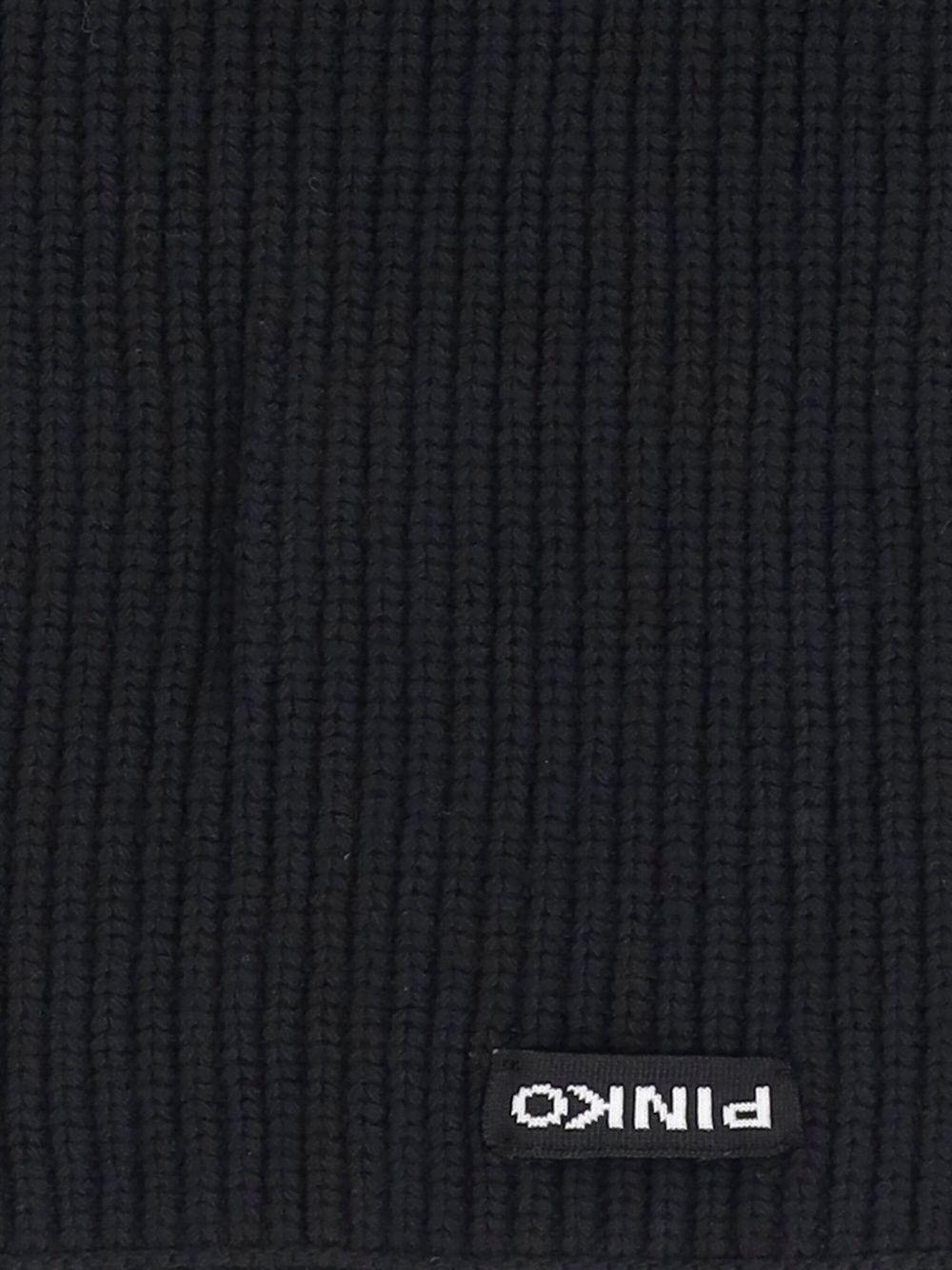 Wool blend ribbed scarf 105996 A2Z4Z99 PINKO 