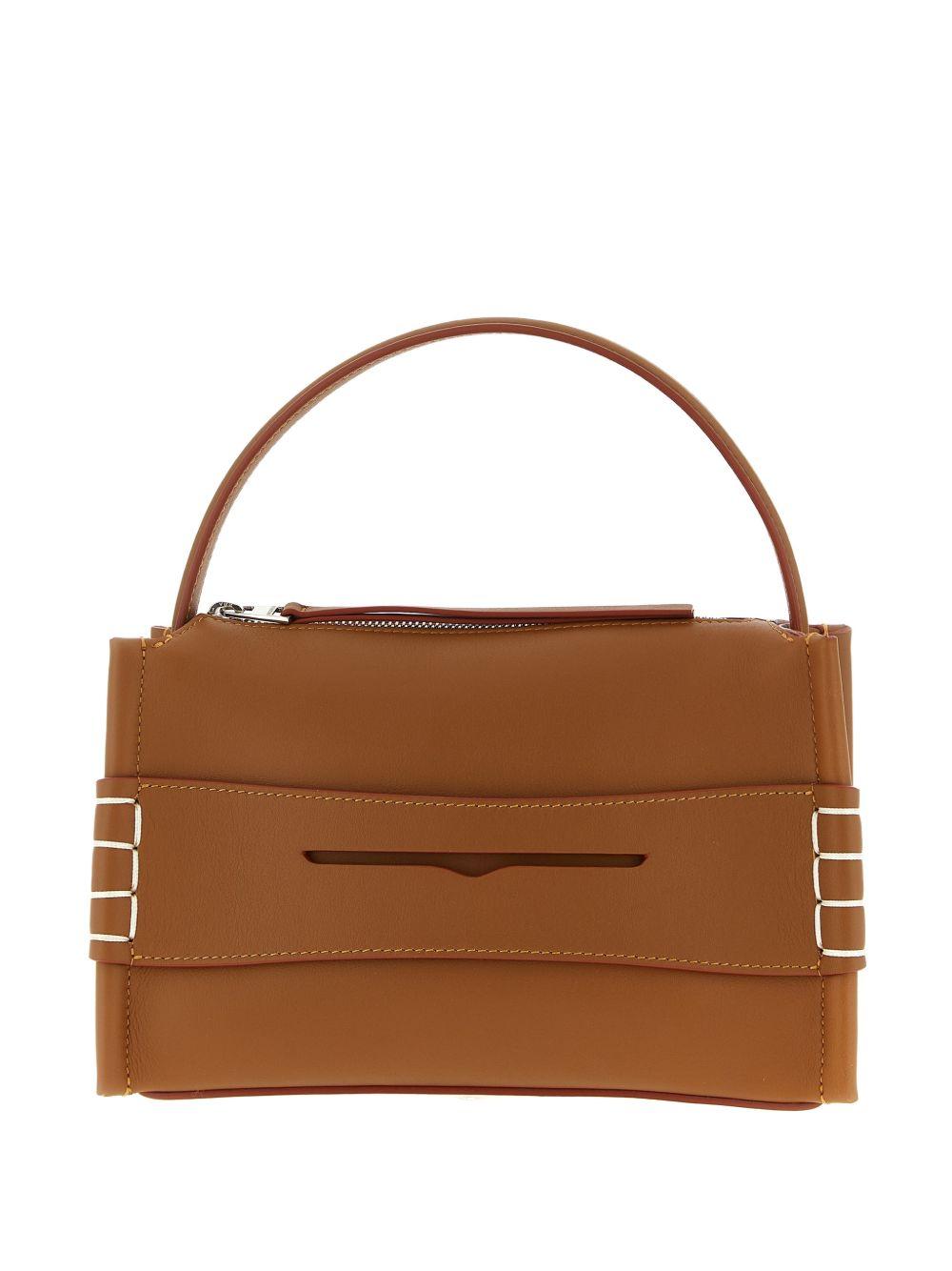 Small loafer bag in tan leather HB0762 LA0383640 JW ANDERSON 