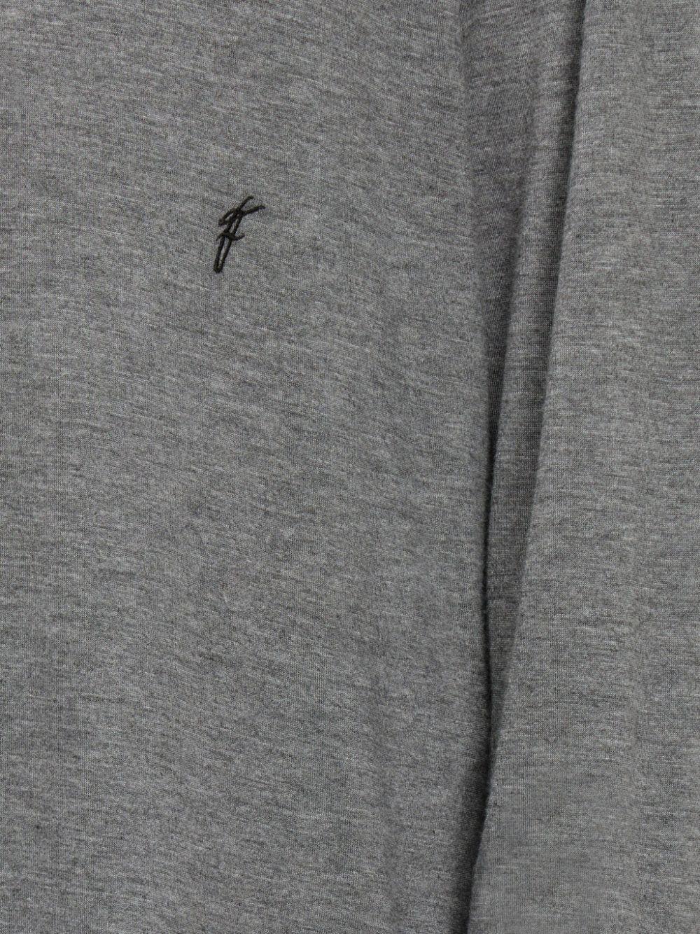 Jersey long-sleeve shirt<BR/><BR/><BR/> D772960 772963ASH GREY FERRAGAMO 