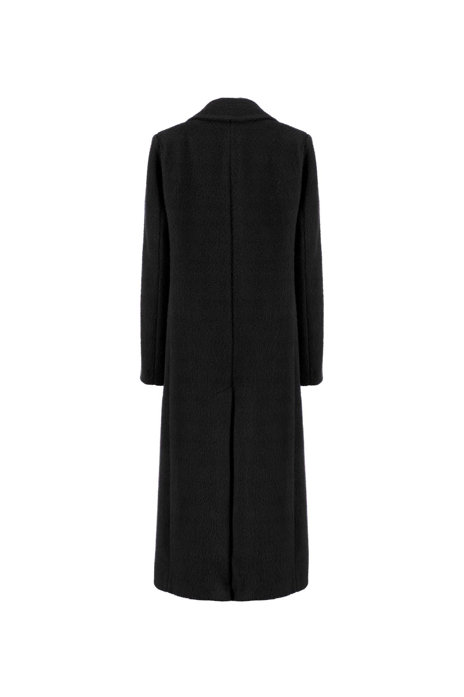Black long Polen coat 181309 00336 ANIYE BY 