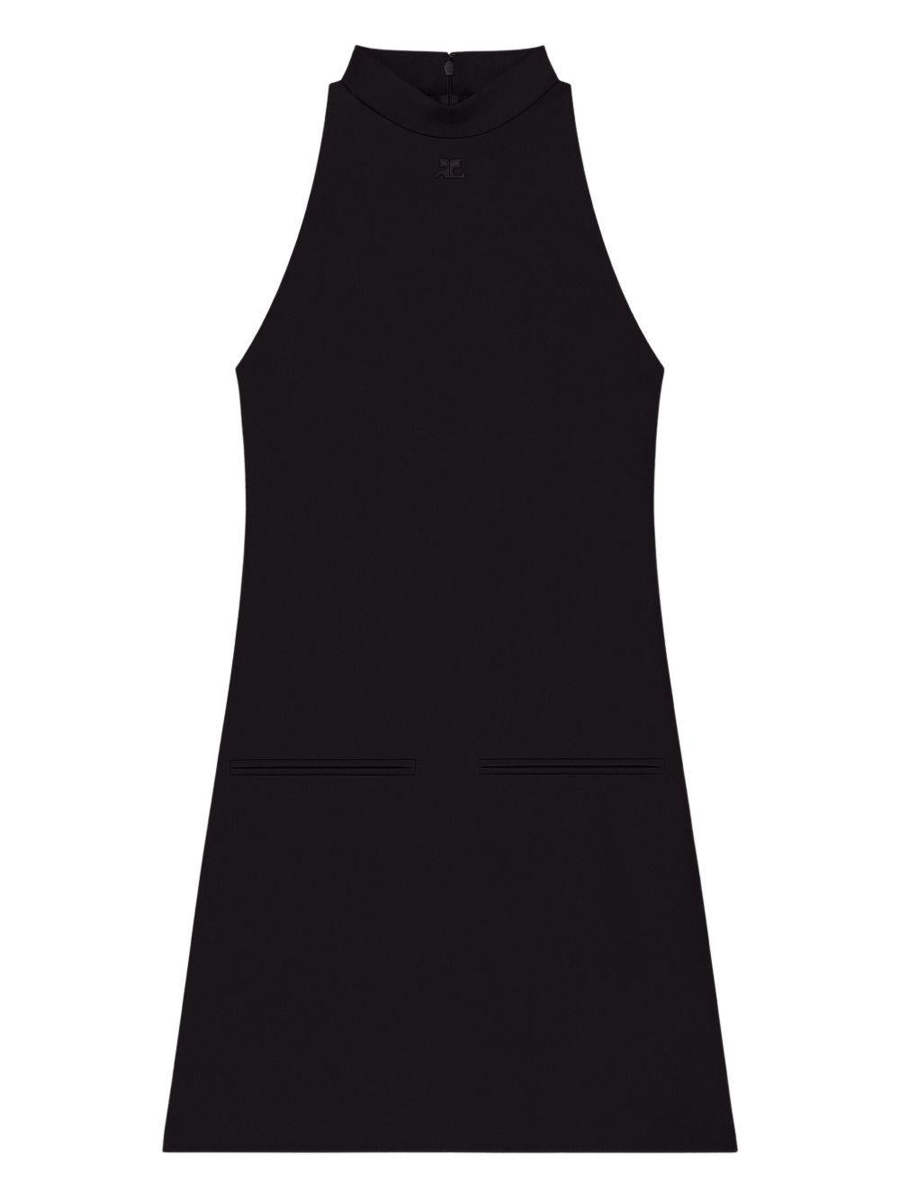 HERITAGE CREPE A-LINE DRESS 325CRO696PL0159 9999 COURRÈGES 