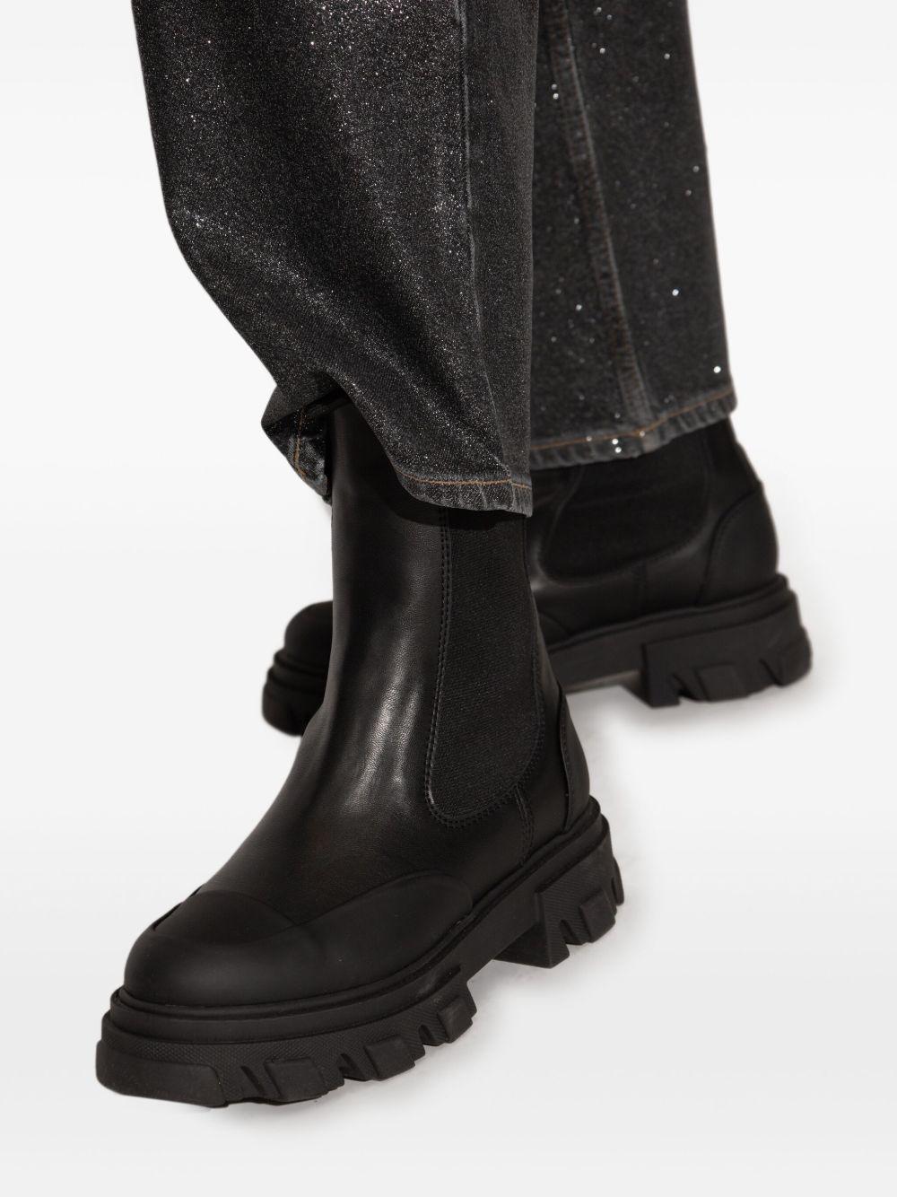 Ankle boots with tank tread soles S3238 099 GANNI 