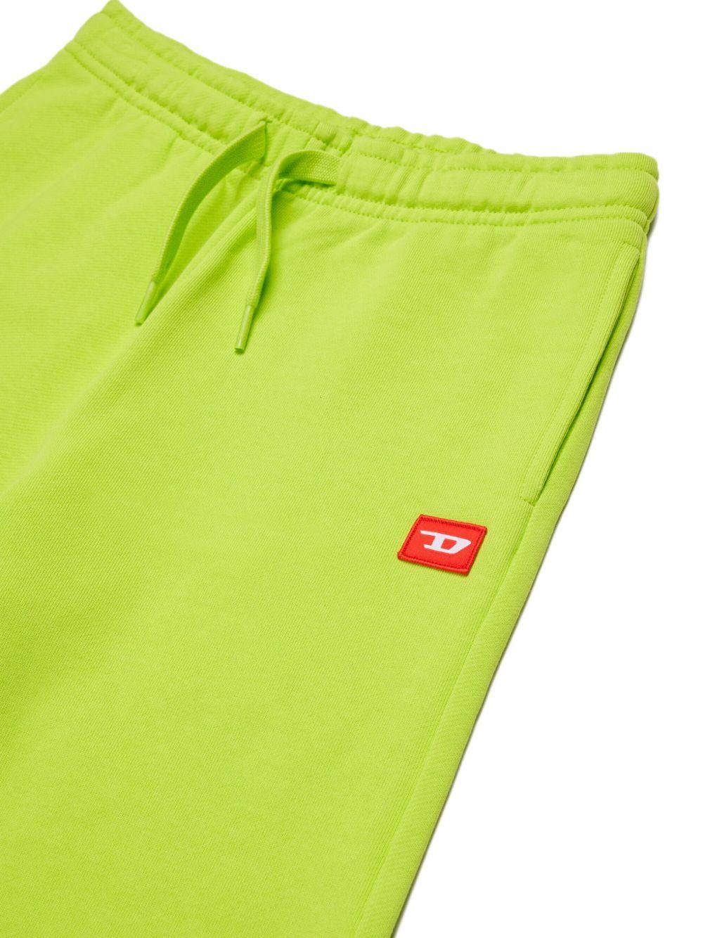 Sweat shorts with logo patch J02684 0GEADK589 DIESEL KIDS 