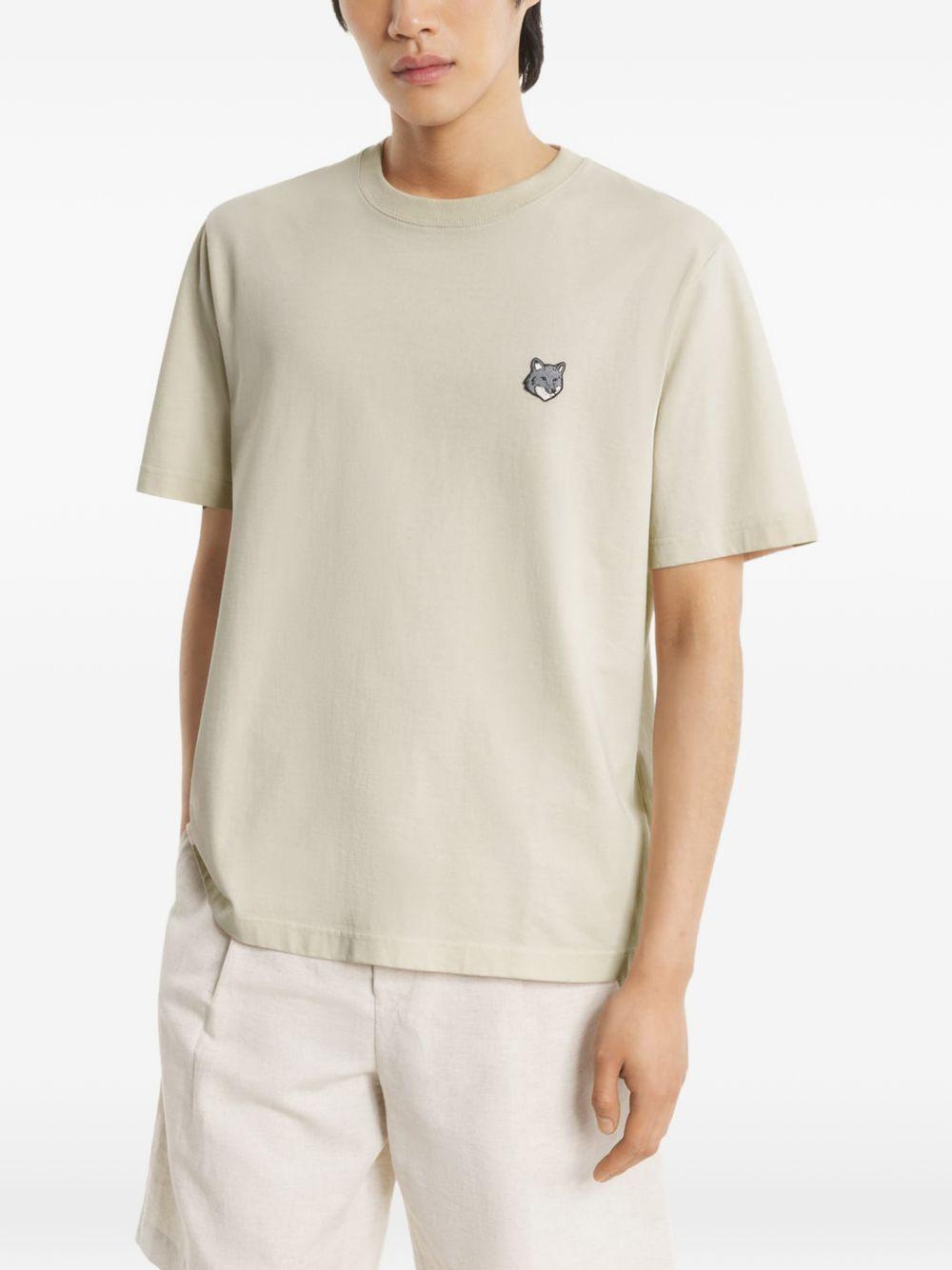 FOX HEAD COMFORT TEE-SHIRT PM00108KJ7025 0450 MAISON KITSUNÉ 