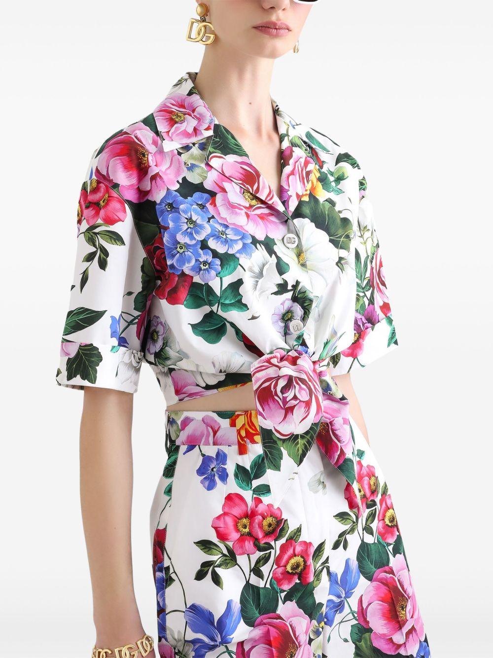 Floral print shirt F5T30T HS5S6HA5KT DOLCE & GABBANA 