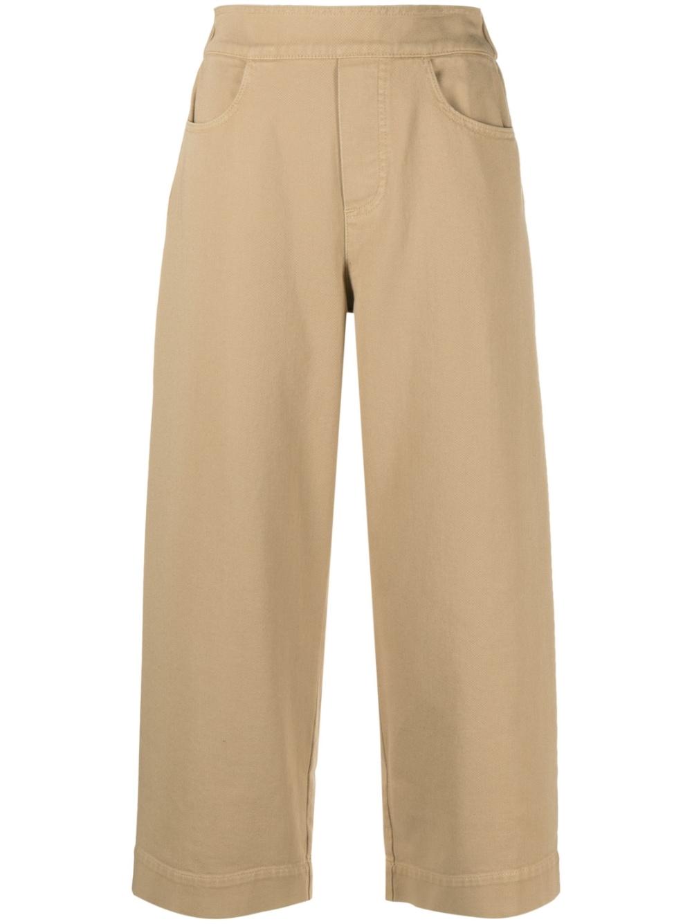 Cropped wide-leg trousers S3SY30 V58-0NOCCIOLA SEMICOUTURE 