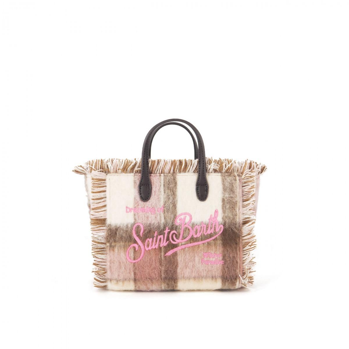Vanity Mini Tartan bag VANITY MINI 00211ETARTAN 1021 EMB MC2 SAINT BARTH 