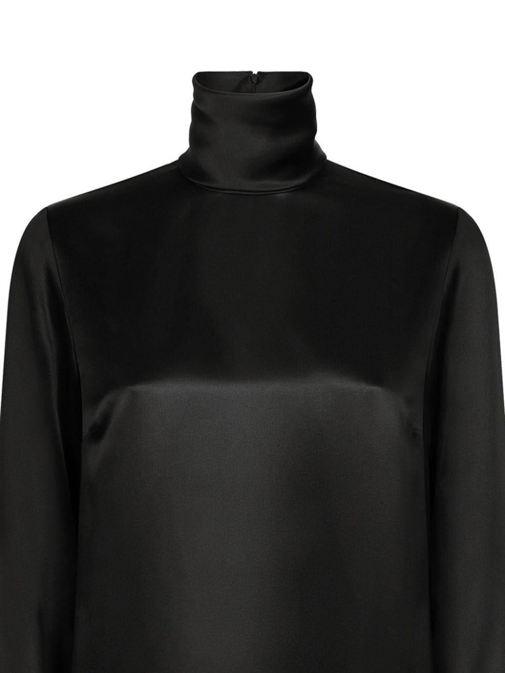 High-neck blouse<BR/><BR/><BR/> F7AI0T FU1AUN0000 DOLCE & GABBANA 