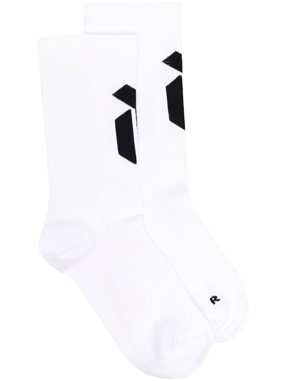 white logo-print socks G77968010 WHITE PEAK PERFORMANCE 