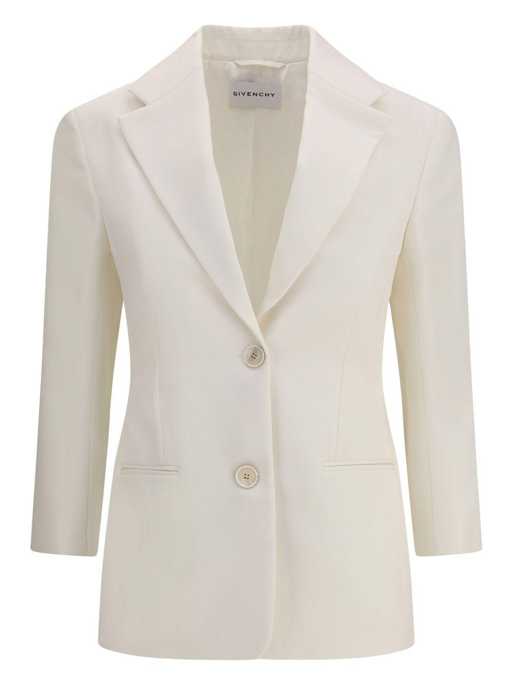 Single breasted jacket in wool BW30LW164J 105 GIVENCHY 