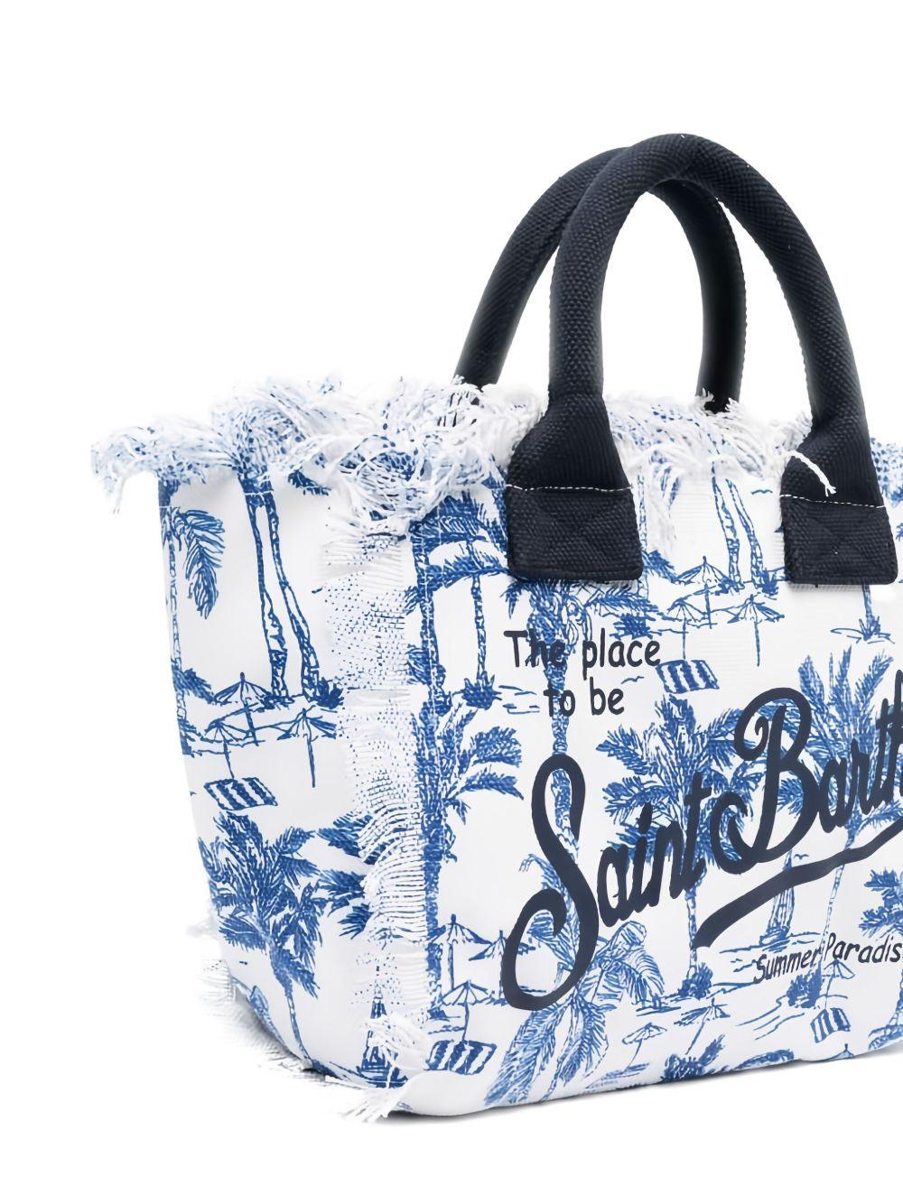 Vanity beach bag with abstract print VANITY 04555HSAINT BEACH 0117 MC2 SAINT BARTH 