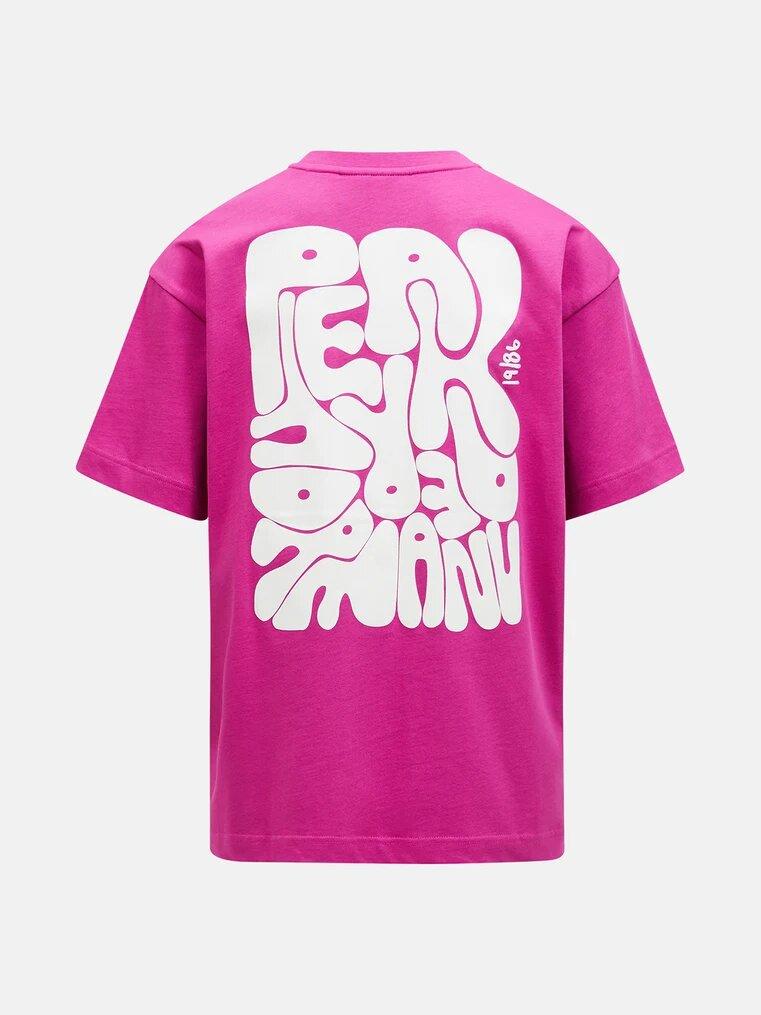 Artwork oversized unisex t-shirt G79134010 WANDER PEAK PERFORMANCE 