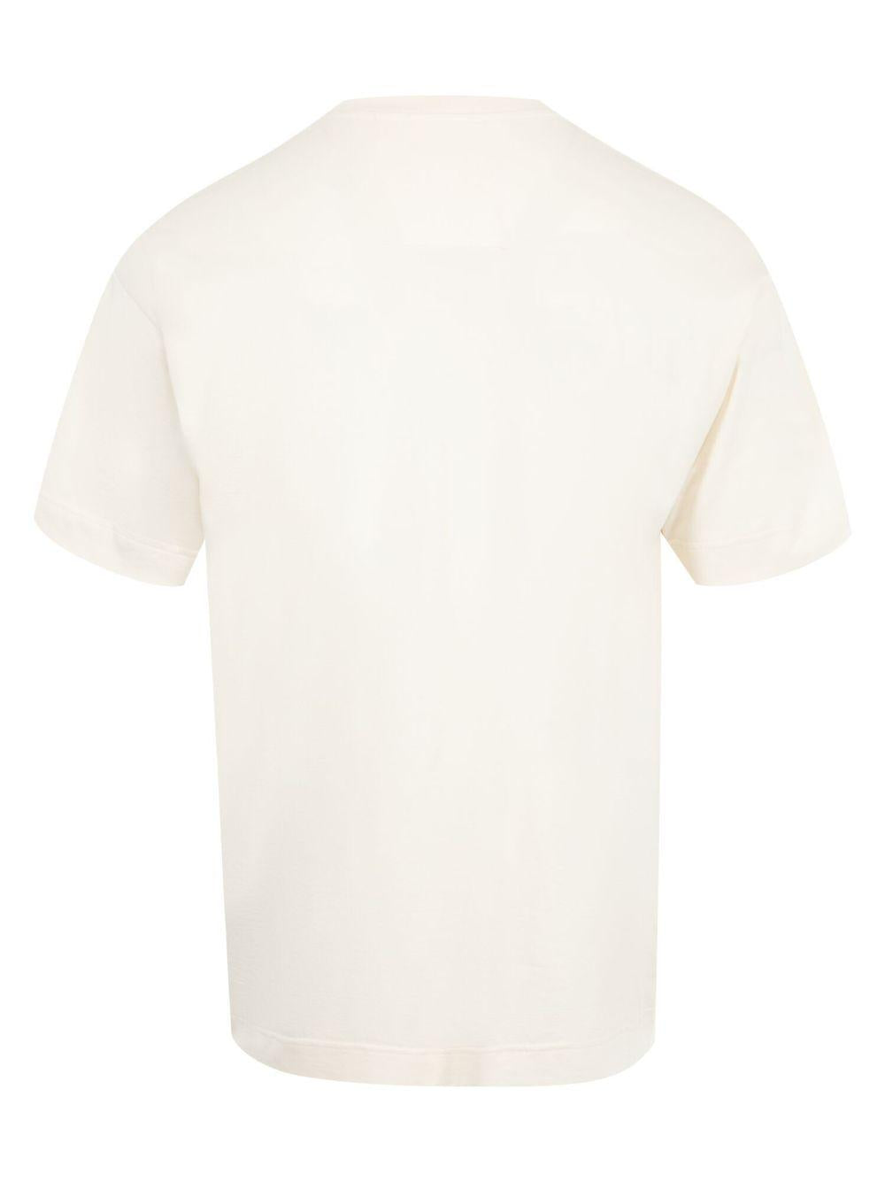 Logo-appliqué cotton t-shirt<BR/><BR/><BR/> BM71MG3YPD 272 GIVENCHY 