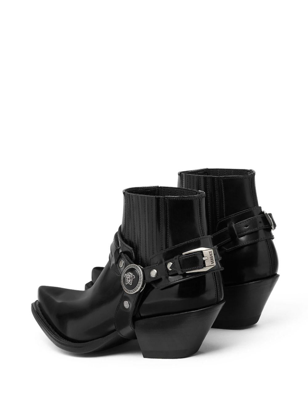 Medusa ankle boots<BR/><BR/> 1017195 1A121531B00I VERSACE 