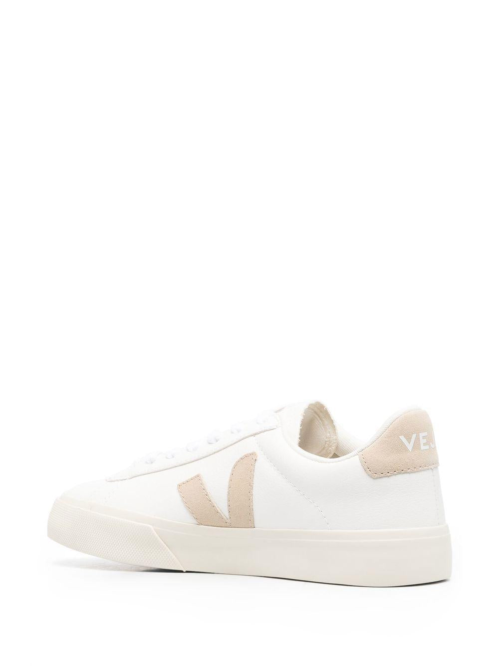 Campo low-top lace-up sneakers<BR/><BR/> CP0502920 EXTRA WHITE/ALMOND VEJA 