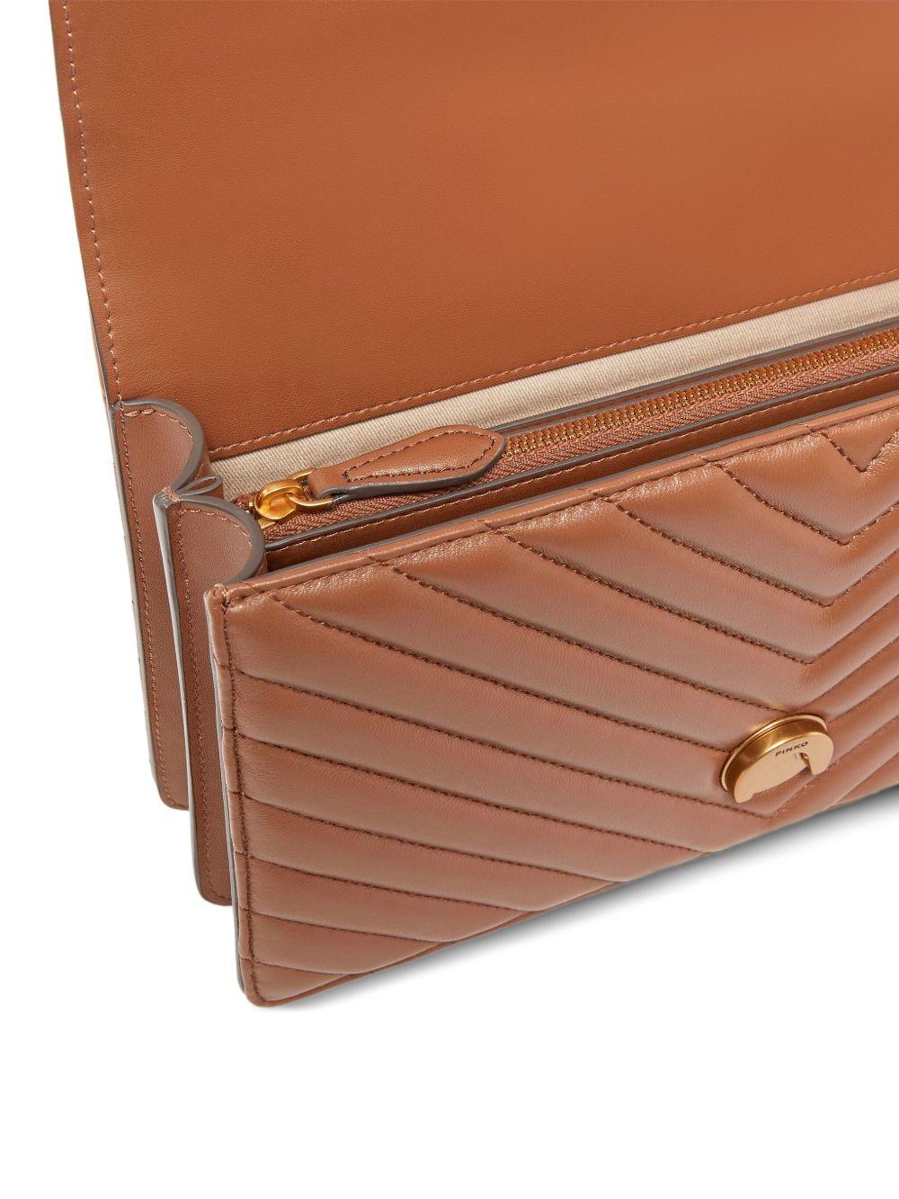 Classic Love Bag One Chevron 100941 A0GKL17Q PINKO 