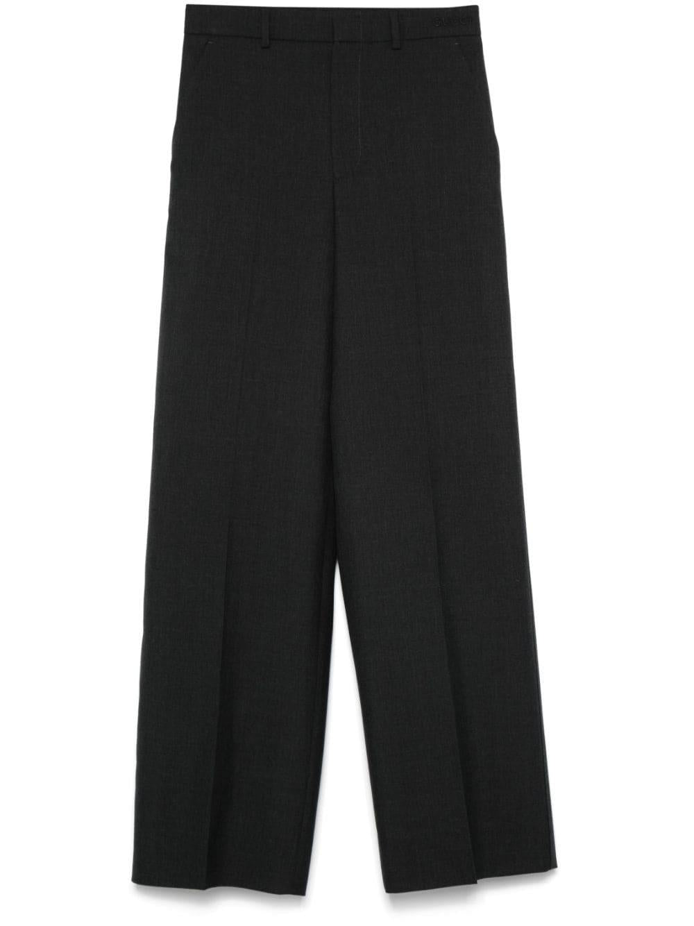 Wool gabardine trousers<BR/><BR/><BR/><BR/><BR/> 800107 ZARRB1165 GUCCI 