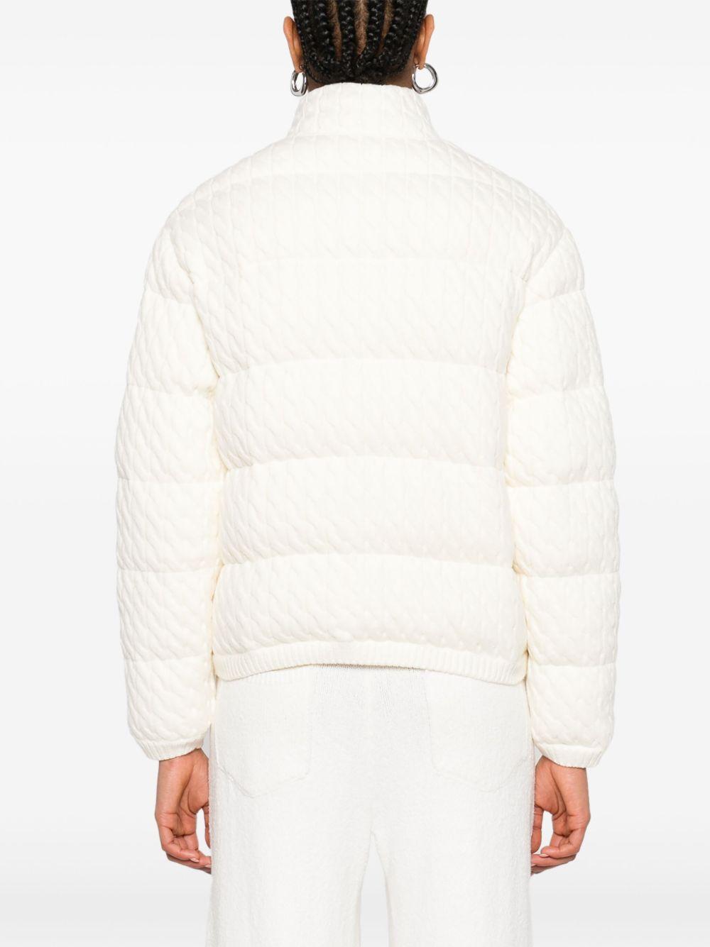 Padded Wool & Cotton Zip-Up Cardigan K2093 9B00003 M7105034 MONCLER 