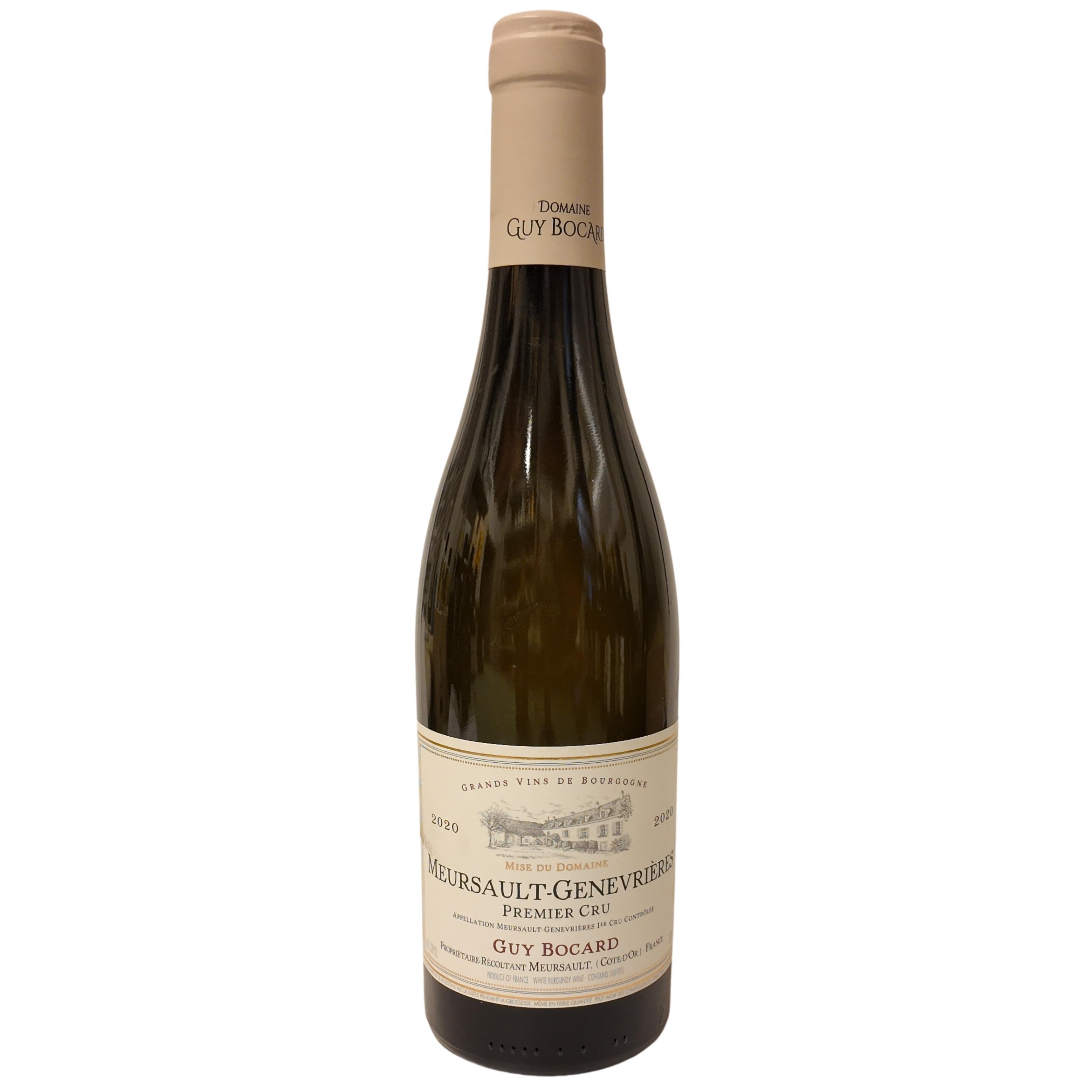 Guy Boccard 1er Cru Mersault-Genevrieres 2020 GUY BOCCARD 1ER CRU MERSAULT-GENEVRIERES Chardonnay 