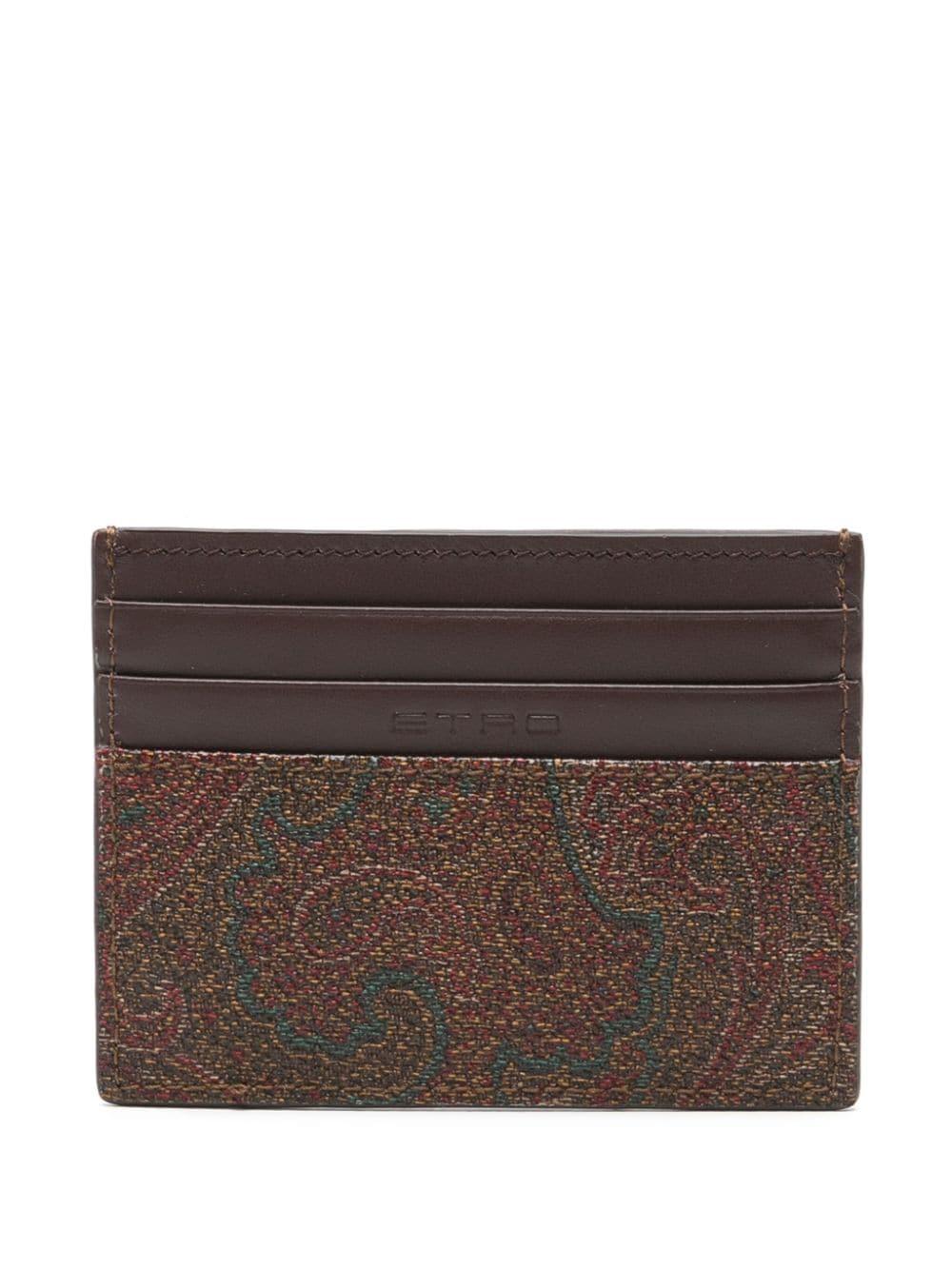 Pegaso-embroidered cardholder WP2E0001 AA001M0019 ETRO 