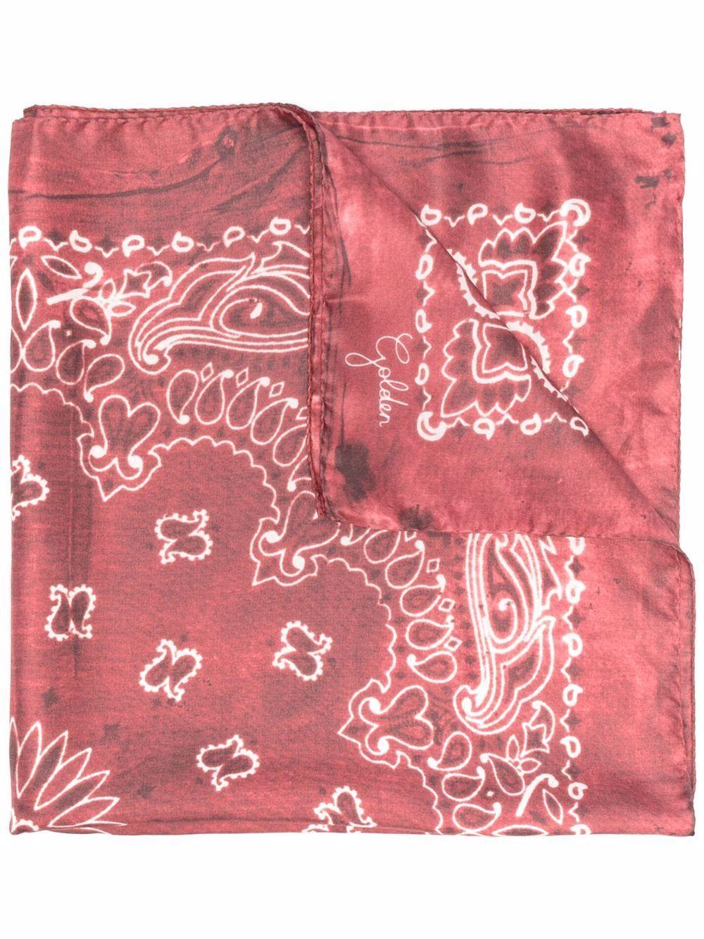 Golden Foulard Paisley Print GUP01053 P00066740385 GOLDEN GOOSE 