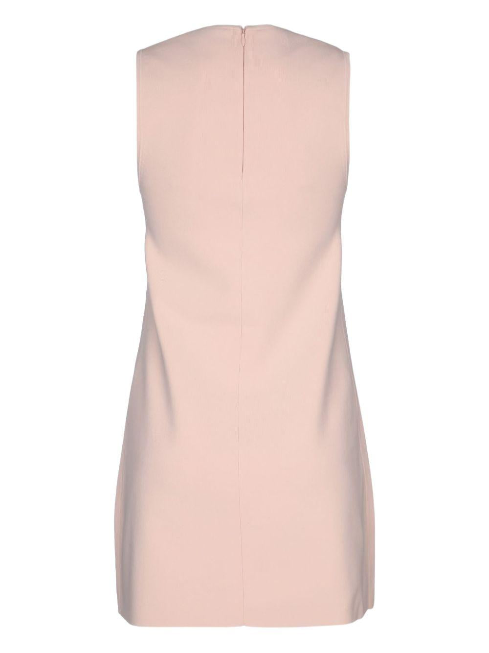 Viscose dress with transparencies and bows AM42S51E2 AR6 ELISABETTA FRANCHI 