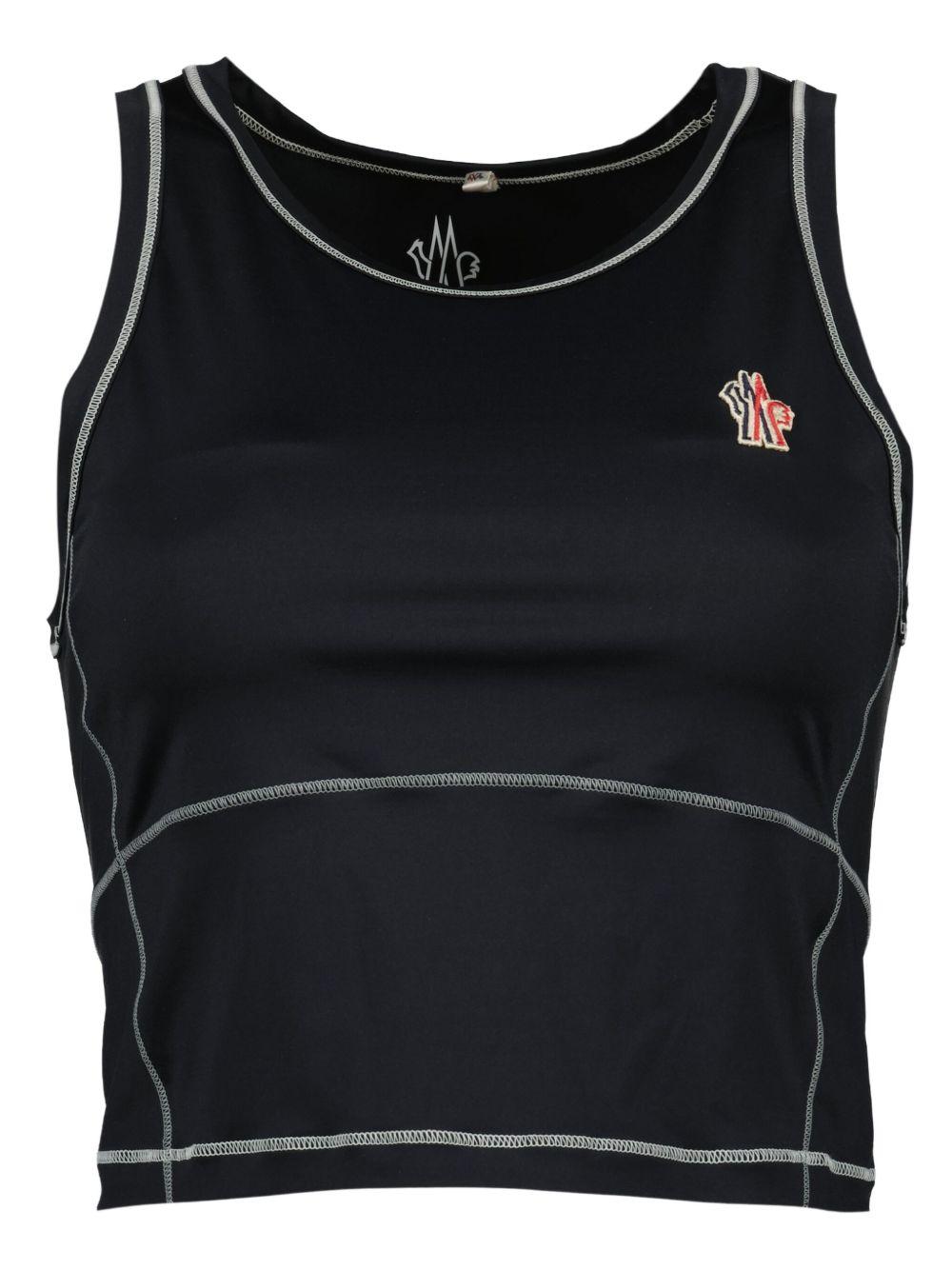 Logo patch sporty top K10988P00001 899YG999 MONCLER GRENOBLE 
