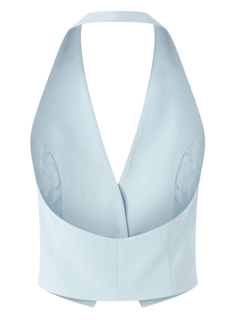 Hhalterneck waistcoat<BR/><BR/> 104931 A213E28 PINKO 