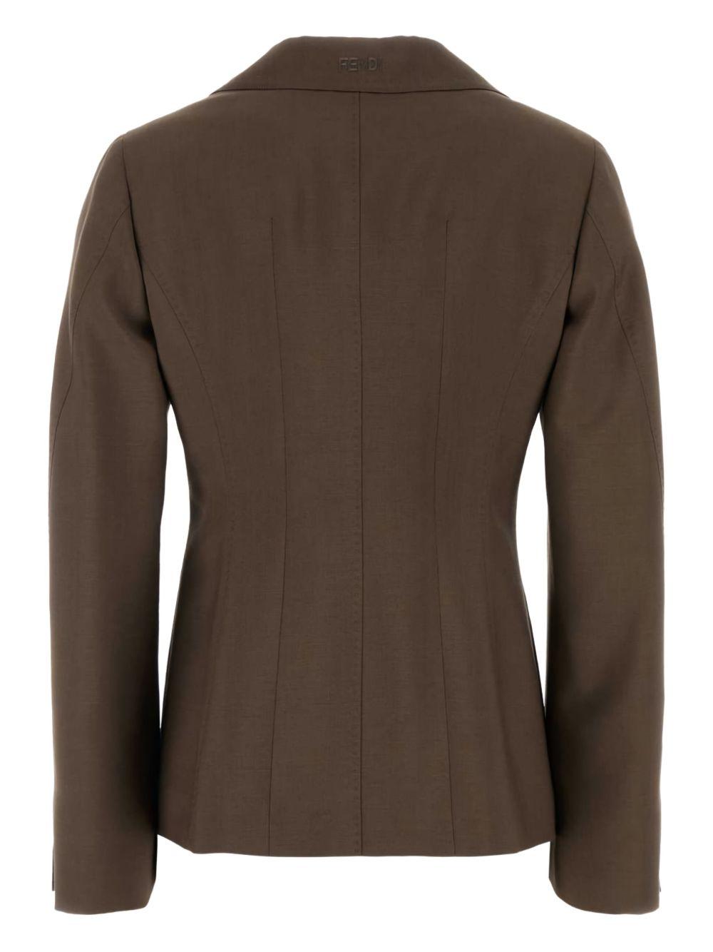 Wool and mohair blazer FJ7624 AQ3HF1RXG FENDI 
