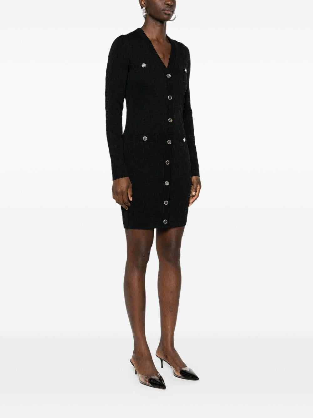 Love-Birds-motif mini dress<BR/><BR/><BR/> 103974 A21TZ99 PINKO 