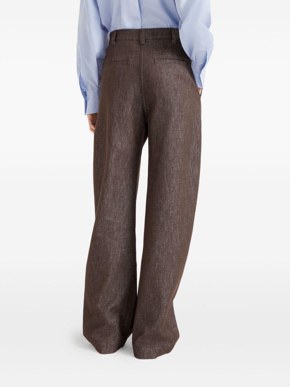 Denim trousers with lurex trim MB148P4022 C003 BRUNELLO CUCINELLI 