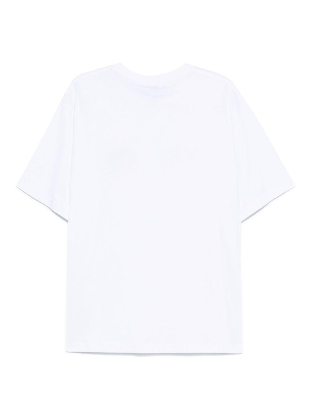 'Boke Flower 2.0' oversized T-shirt FF55TS4914SG 01WHITE KENZO 