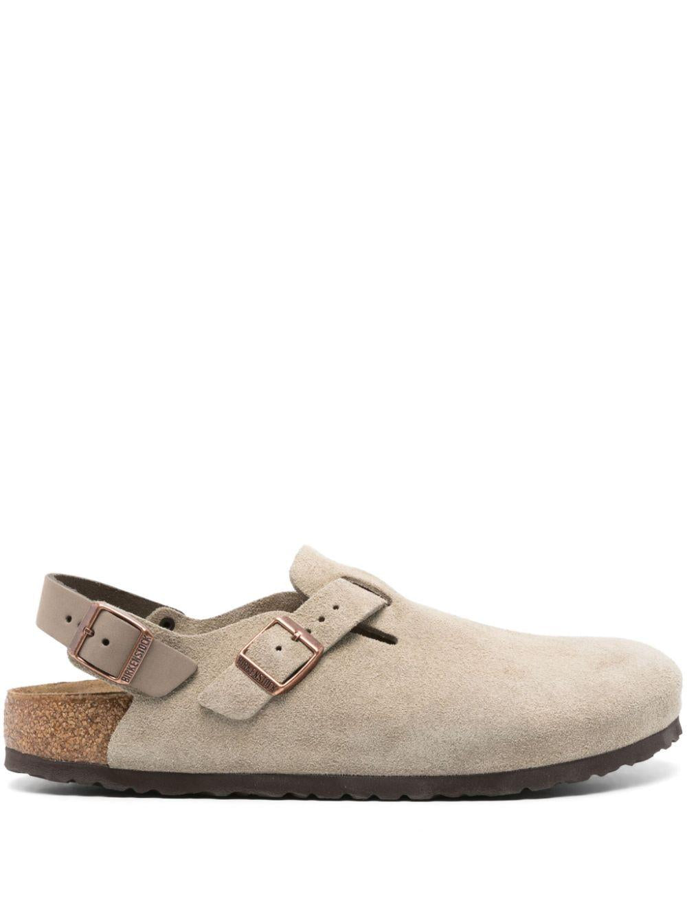 Tokio II clogs 1028323 TAUPE SUEDE LEATHER BIRKENSTOCK 