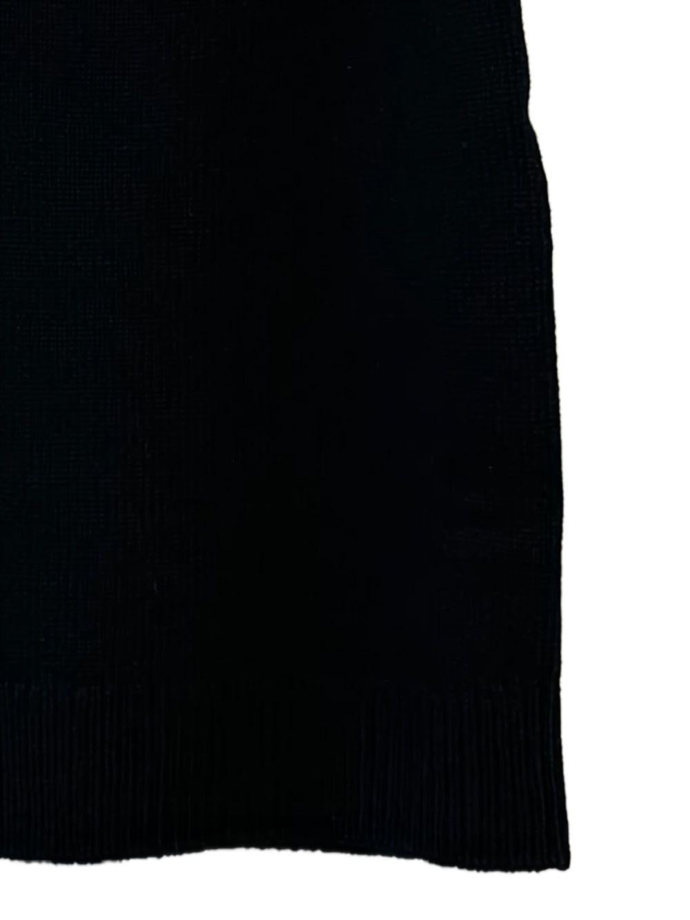 Fitted mini skirt in wool and cashmere knit CH25WMJ05570 001 CHLOÉ 