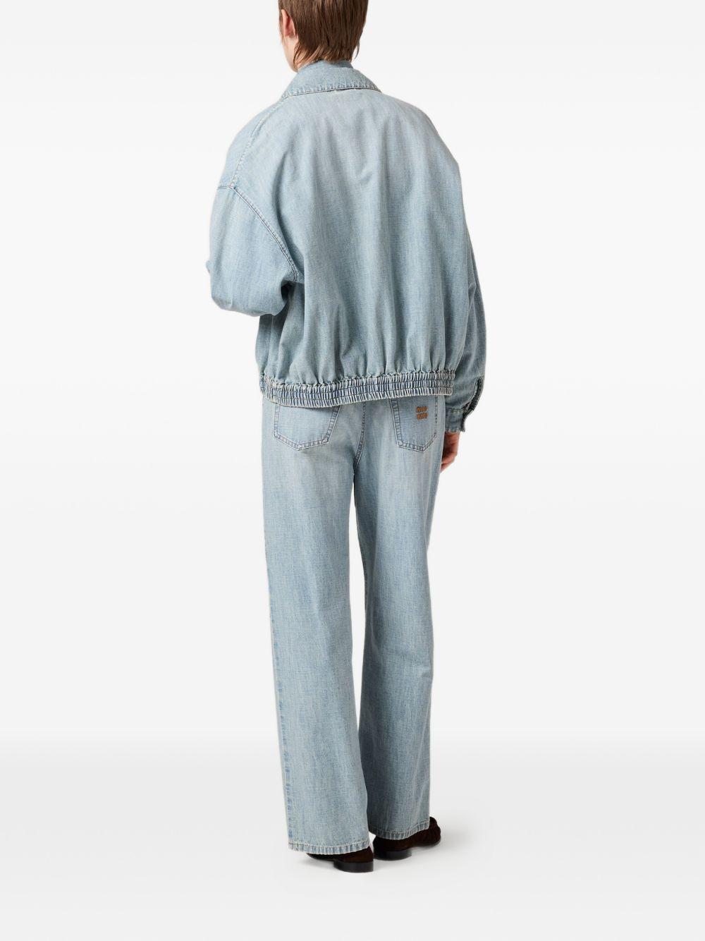 Chambray jeans GWP39418JI S-232F0076 MIU MIU 