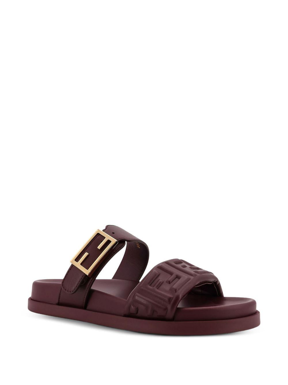 Fendi Feel leather slides 8X8710 ABOHF0L7X FENDI 