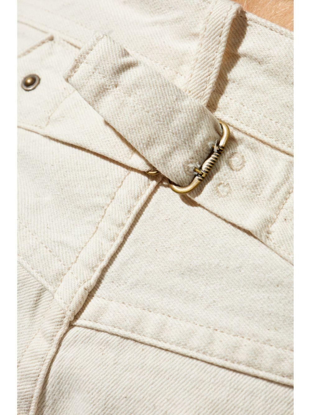 Buckled straight jeans<BR/><BR/><BR/> S50LA0240 M30026105M MAISON MARGIELA 